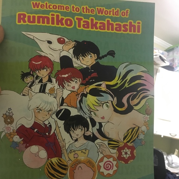 Anime Accessories - Rumiko Takahashi world anime POSTER Inuyasha Ranma